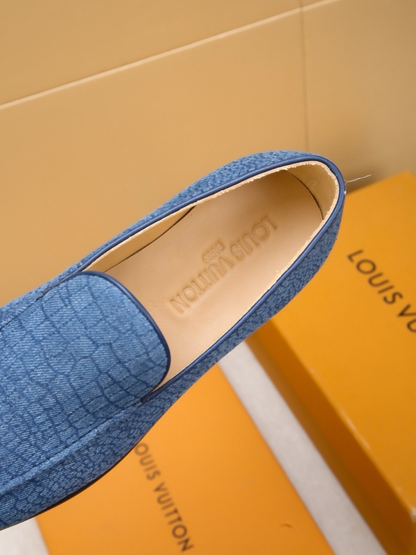 ルイヴィトン靴角部分ディテール